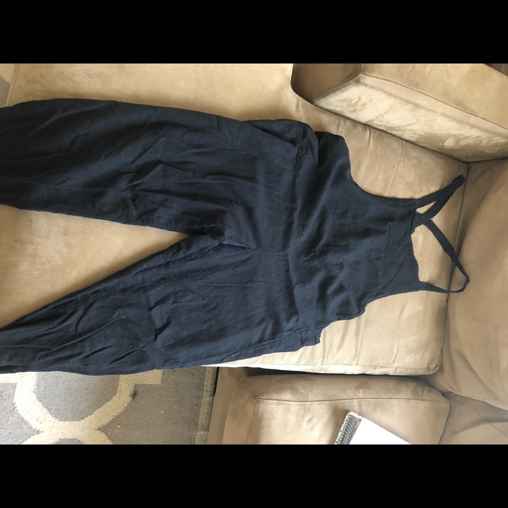 Urban outfitters linen overalls